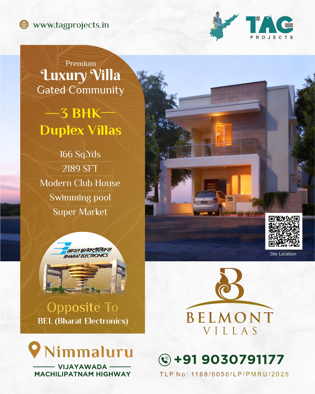 Gated community villas for Sale in Vijayawada 